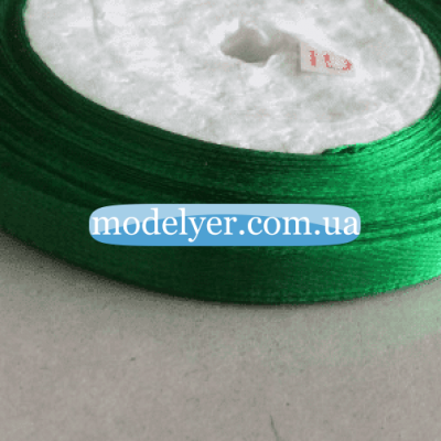 Лента атласная 0,6 см (зеленый)